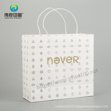 Eco-Friendly Shopping Paper Packaging Gift Bag for Clothing Custom Design